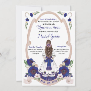 Blue Quinceanera Charra, Rancho Charro Western