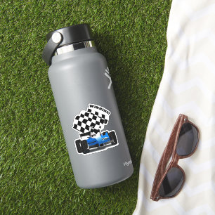 Blue Race Car - Chequered Flag Sports