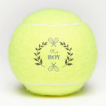Blue Racket It's A Boy Tennis Baby Gift Balls<br><div class="desc">Blue Rackets It's a BOY Tennis Gift.  New Baby.  Reveal.  Pregnancy</div>