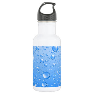 Blue Rain Drops 532 Ml Water Bottle