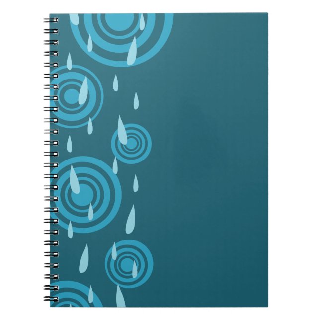 Blue Rain Notebook (Front)