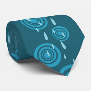 Blue Rain Tie