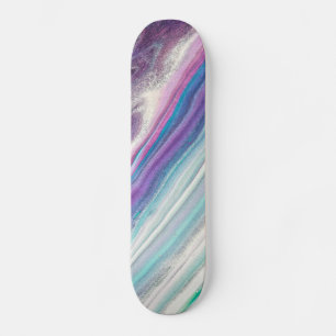 blue raspberry abstract skateboard