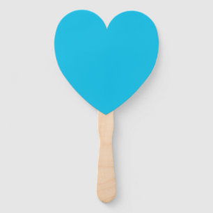 Blue raspberry  hand fan