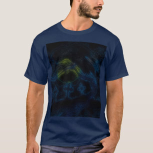Blue Raven Glow Wires T-Shirt
