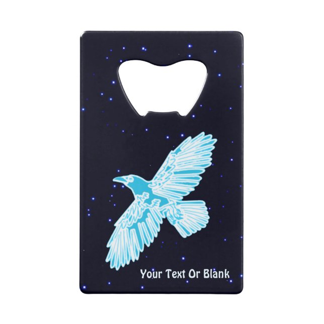 Blue Raven On Stars (Front)
