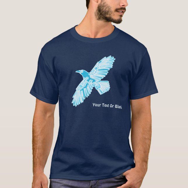 Blue Raven T-Shirt (Front)