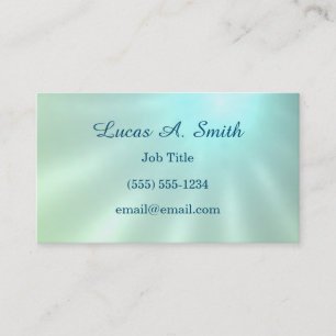 Blue Ray of Light Business Card
