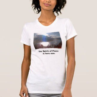 Blue Ray with edging, The Spirit of Peace is he... T-Shirt