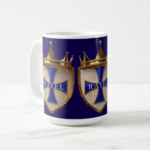 Blue RayEl Crest coffee mug