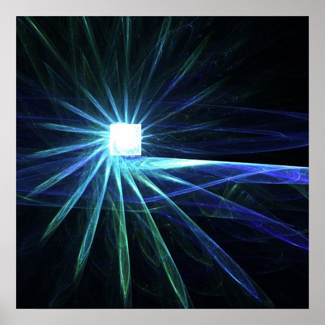 Blue rays - Poster (Front)