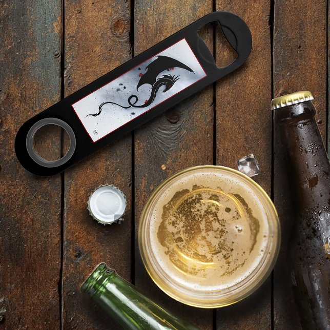 Blue Red Flowers Black Dragon (Creator Uploaded)