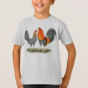 Blue Red Gamefowl T-Shirt