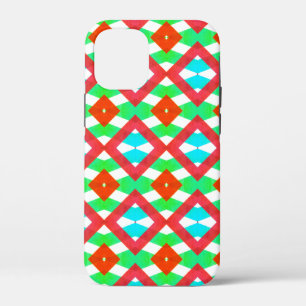 Blue, red green Spring/Easter diamond iPhone 12 Mini Case