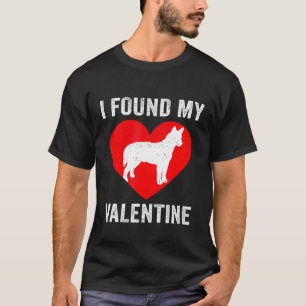 Blue Red Heeler Australian Cattle Dog Valentines D T-Shirt