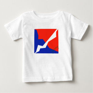 Blue Red White Item Baby T-Shirt