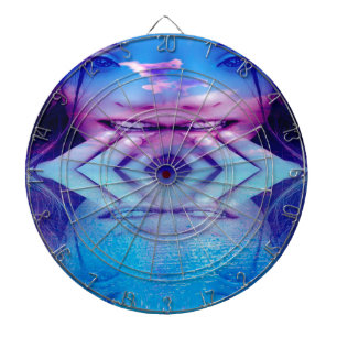 Blue Reflection Dartboard