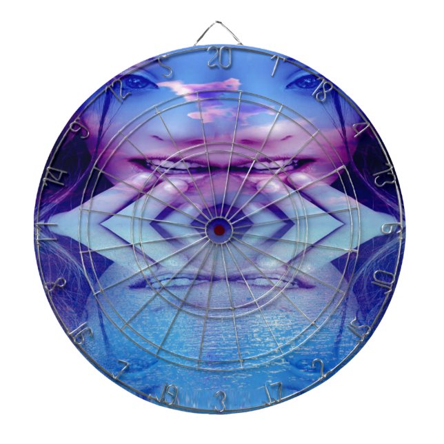 Blue Reflection Dartboard (Front)