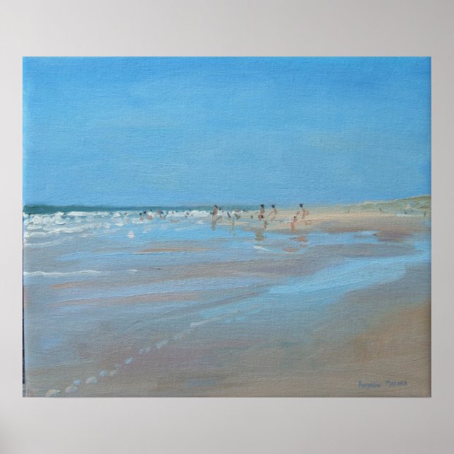 Blue Reflection Montalivet Poster (Front)