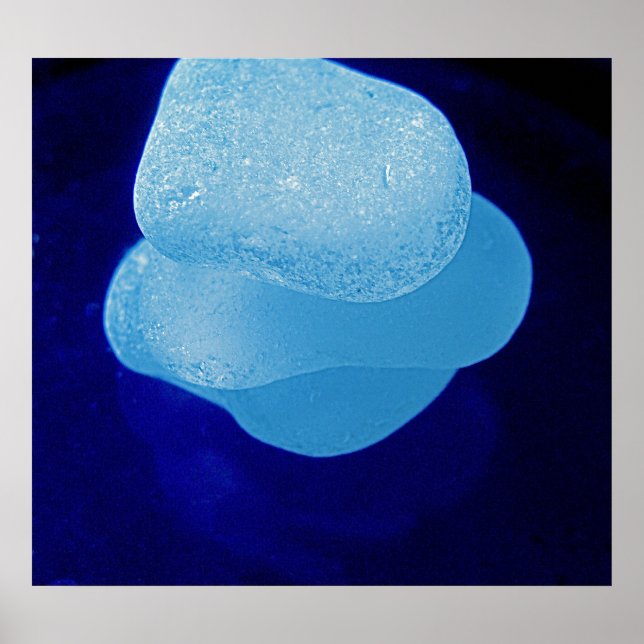 Blue Reflections Print (Front)