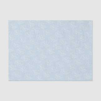 Blue Retro Wedding Dancers Coord Tissue Paper