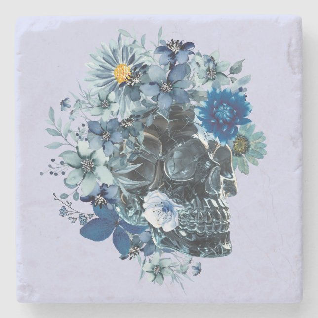 BLUE REVERIE STONE COASTER (Front)