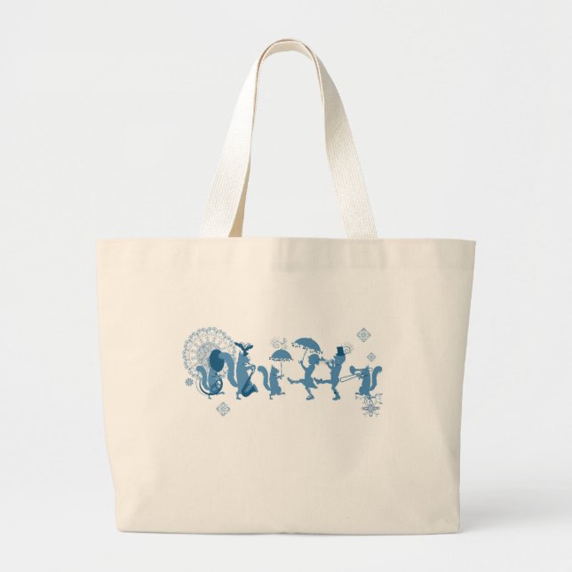 Blue Rhapsody Jumbo Tote (Front)