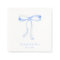 Blue Ribbon Coquette Personalised Napkins