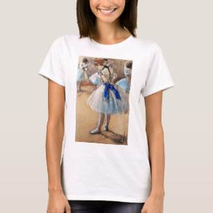 Blue Ribbon Dancer, Edgar Degas T-Shirt