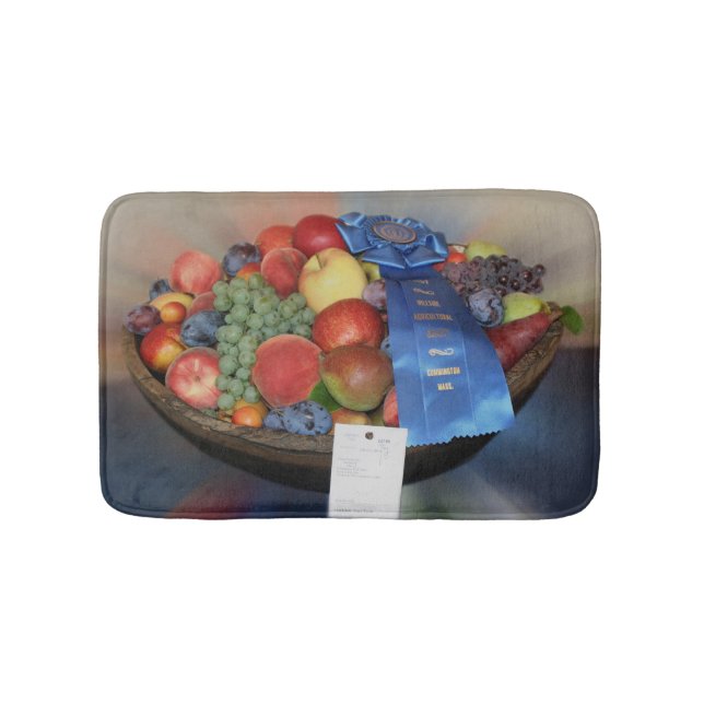 Blue Ribbon Fruit Bowl Bath Mat (Front)