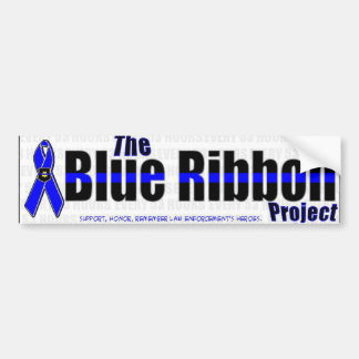 Blue Ribbon Project Bumper Sticker