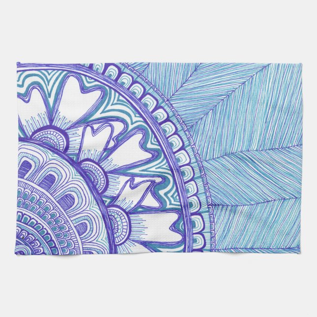 Blue Ribbon Winner Tea Towel (Horizontal)