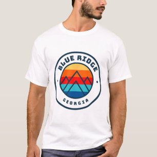 Blue Ridge Georgia Skiing Snowboarding Family Ski  T-Shirt
