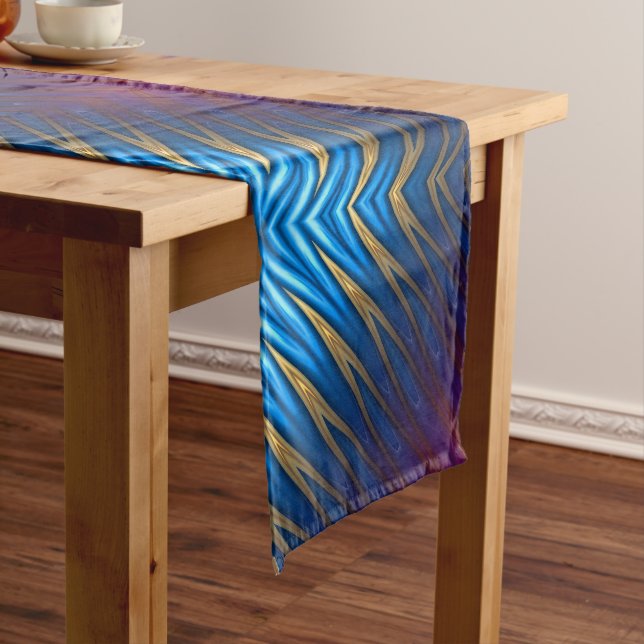 Blue Ridge Gold Short Table Runner (In Situ)