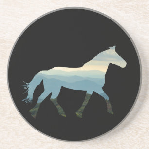 Blue Ridge Horse Coaster