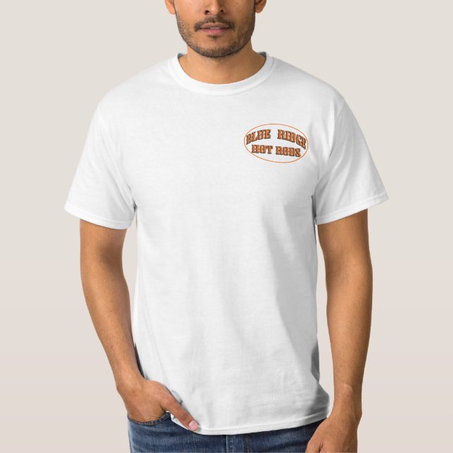 Blue Ridge Hot Rods T-Shirt (Front)