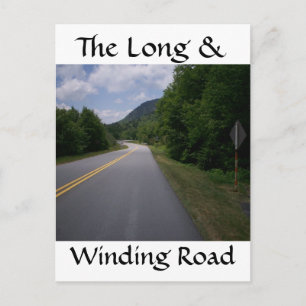 Blue Ridge Motorcycle Ride 10 Postcard