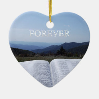 Blue Ridge Mountain Heart Ornament  Robin Ayscue