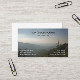 Blue Ridge Mountains Business Card