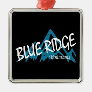Blue Ridge Mountains Metal Tree Decoration