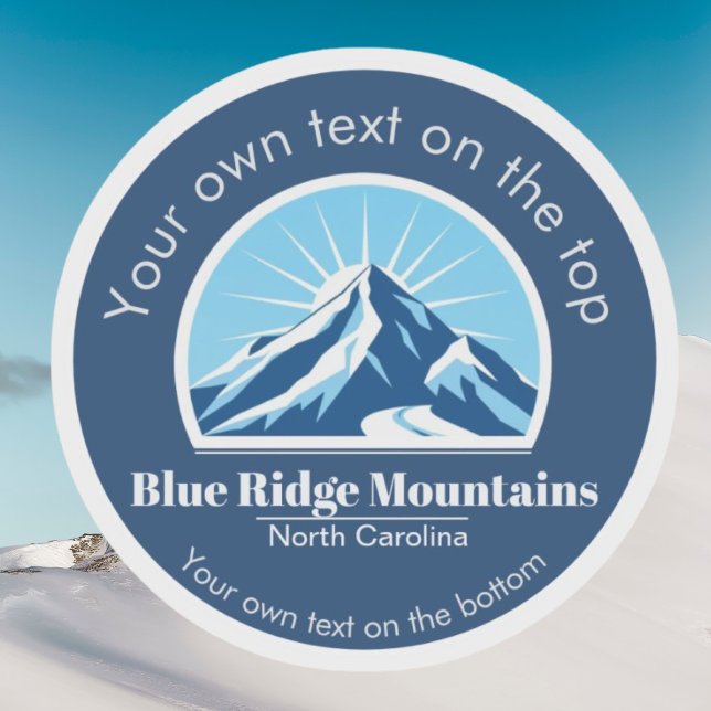 Blue Ridge Mountains NC ski resort souvenir  (Creator Uploaded)