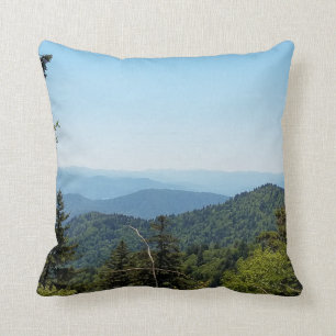 Blue Ridge Mountains near Cherokee, North Carolina Cushion