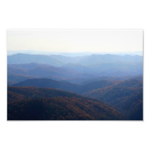 Blue Ridge Mountains, North Carolina Photo Print