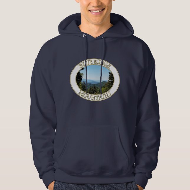 Blue Ridge Mountains of North Carolina Hoodie (Front)