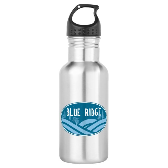 Blue Ridge Mountains Outdoors 532 Ml Water Bottle (Front)
