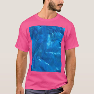 Blue Ridge Mountains Painting 8417 Baseball Sleev T-Shirt