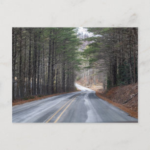 Blue Ridge Mountains Pass Postcard
