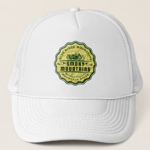 Blue Ridge Mountains Rider Trucker Hat