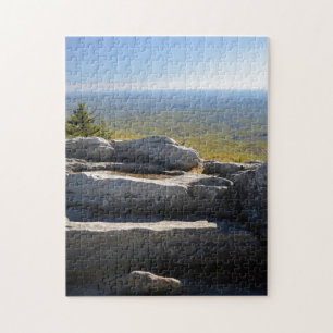 Blue Ridge Mountains Scenic Nature Travel Photo Jigsaw Puzzle