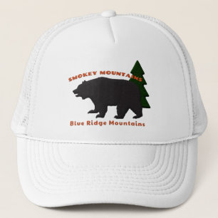 Blue Ridge Mountains Smokey Mountains Trucker Hat
